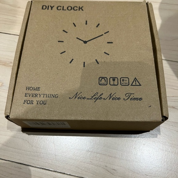 DIY CLOCK Silver - Picture 2 of 3